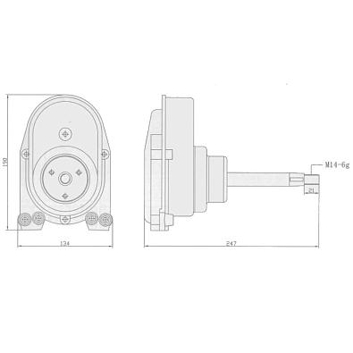YK7-A Привод рулевой YK7-A невозвратный OEM: T-73NRFC 0b7a66ba4b4911f09e5a40b0765b12ab_b20b58a6d01c11f08f3040b0765b12ab-700x700