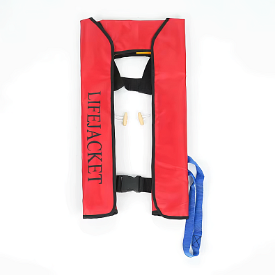 SK-DHI-004-OS-SL Жилет спасательный автоматический Skipper DHI-004 Red, One Size topsports_SK-DHI-004-OS_2