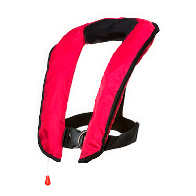 SK-DHI-019-Y-SL Детский автоматический спасательный жилет Skipper DHI-019 Red, One Size topsports_SK-DHI-019-Y_2