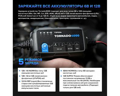TORNADO 4000 Умное зарядное устройство TOPDON Tornado4000 TORNADO 4000_2