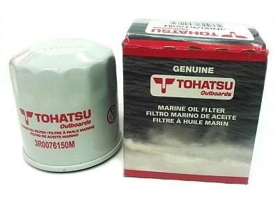3R0-07615-0 Фильтр масляный для TOHATSU/YAMAHA/HONDA/MERCURY   OEM: 5GH-13440-50/822626Q03/18-79111  3R0076150