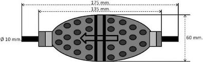 PO2720 Груша топливоподкачивающая для лодочных моторов, Ø8-9мм (CAN-SB, ) PO2720_1