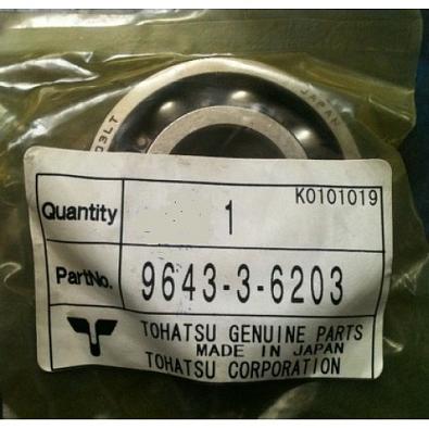 9603-3-6204 Подшипник коленвала для TOHATSU/MERCURY 4/5/6/8/9.8 2-Stroke/2/2.5/3.5 4-Stroke   OEM: 9 9643-3-6203-500x500