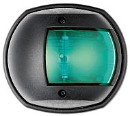 11.410.02 Навигационный огонь Classic 12, правый/зеленый  112.5°, 12V/10W, черный пластик (Osculati