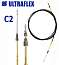 C2-12 Трос газ-реверс (2шт), 12 футов (3.66 м), комплект (ULTRAFLEX, ) c2_ultraflex миниатюра