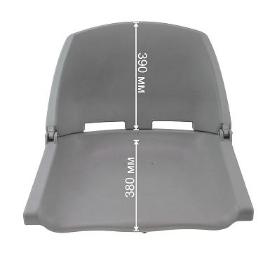 C12503G Кресло складное, серое пластиковое (Easterner) C12503G_4