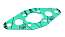 420931540 Прокладка клапанной коробки для гидроциклов SEA-DOO 720-800 Challenger/GTX/XP/SPX/GSX/Spee 420931540-1 миниатюра
