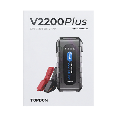 V2200PLUS Пусковое устройство+тестер TOPDON V2200PLUS V2200P_10